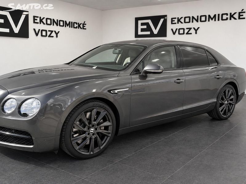Bentley Flying Spur, 6.0 W12,630PS-335KM/HOD,KRÁSNÝ
